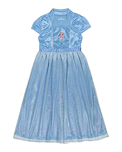 Disney Girls' Frozen 2 Fantasy Gown Nightgown, FANTASY ELSA 2, 4T