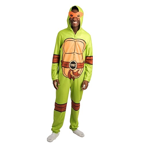 Bioworld TMNT Hooded Cosplay Union Suit-Large