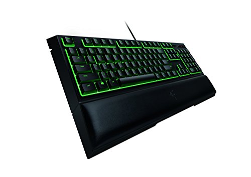 Razer ORNATA Expert: Mecha-Membrane - Individually Backlit Mid-Height Keys - Leatherette Wrist Rest - Gaming Keyboard - Gaming Keyboard (RZ03-02041800-R3U1)