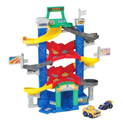 VTech Go! Go! Smart Wheels Dueling Spinning Spirals Raceway Playset