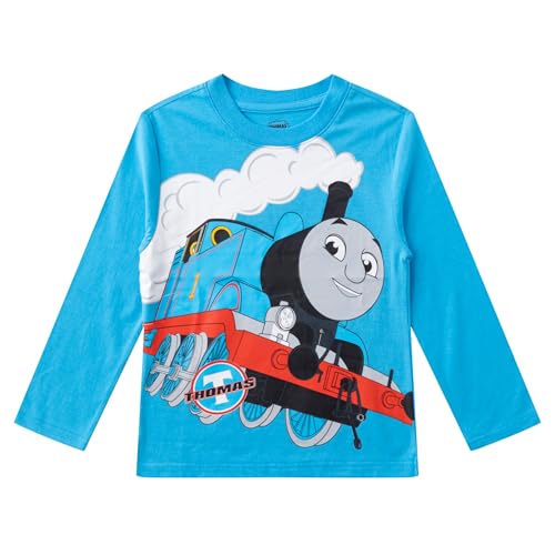 Thomas The Train & Friends Boys Long Sleeve Shirt for Toddlers Blue