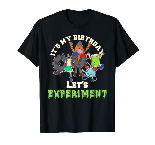 Birthday Science Party Shirt- Mad Scientist Shirt T-Shirt