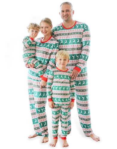 Vaenait Matching Christmas Pajamas For Family Xmas Pjs Matching Sets Noel-Greenred Dad XL