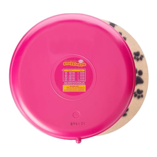 The 'Original' Snugglesafe Microwave Heating Pad Disc Microwavable Heated Pet Bed.