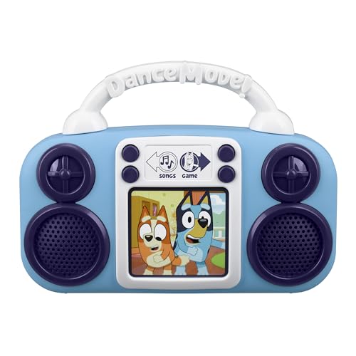 eKids Bluey Toy Music Player, Toy for Toddlers with Built-in Music for Fans of Bluey Toys for Boys and Girls