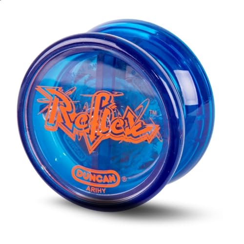 Duncan Toys Reflex Auto Return Yo-Yo, Beginner String Trick Yo-Yo, Blue