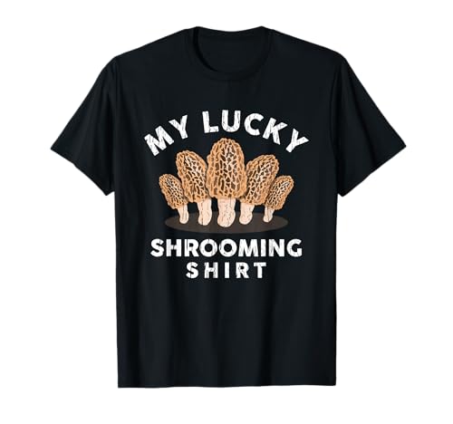 Funny Morel Mushroom Hunting Whisperer Men Women Kids Gifts T-Shirt