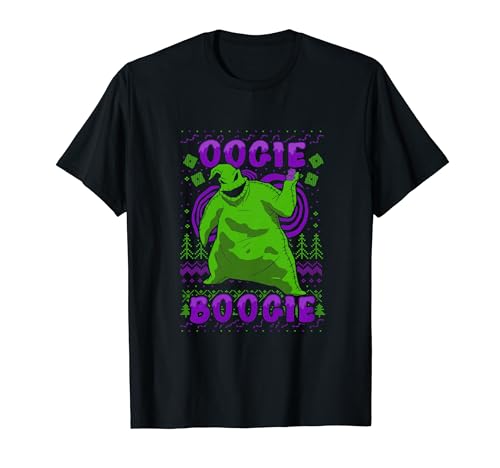 Disney Nightmare Before Christmas Oogie Boogie Ugly Sweater T-Shirt