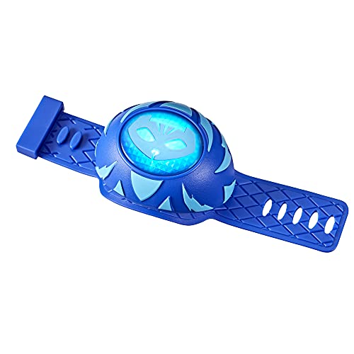 PJ Masks Catboy Power Wristband Preschool Toy, Costume Wearable with Lights and Sounds for Kids Ages 3 and Up, Blue, 14 Different Sound Effects, Standard Packaging