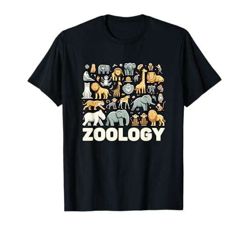 Zoology Wildlife Collection Animal Lovers T-Shirt