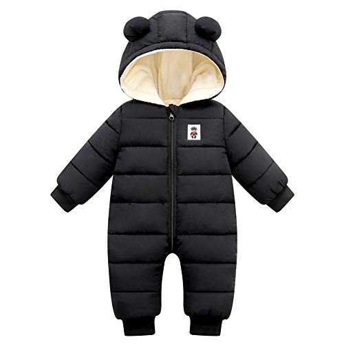 Fumdonnie newborn baby boy snowsuit toddle girl snow pant clothes 0-3-6 months winter coat