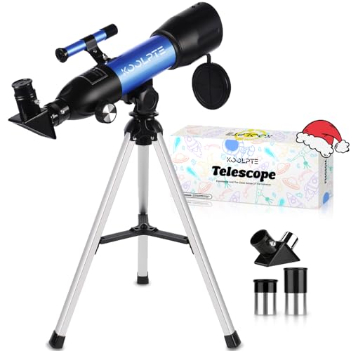 Kids Telescope, 50mm Aperture 360mm Refractor Telescope with Tabletop Tripod and Two Eyepieces, Perfect for Astronomy Beginners, for Kid 6 to 18 Years Old, Exclusive Kids Toy Gift