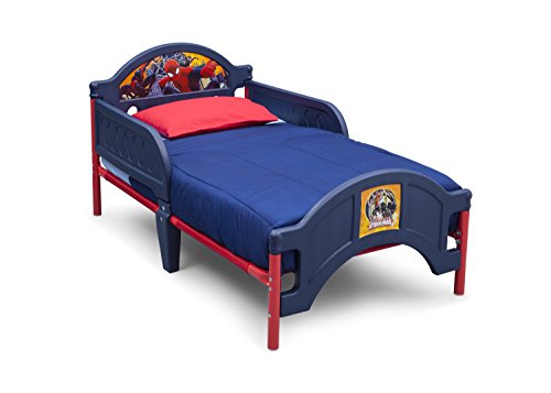 Delta Children Plastic Toddler Bed, Marvel Spider Man