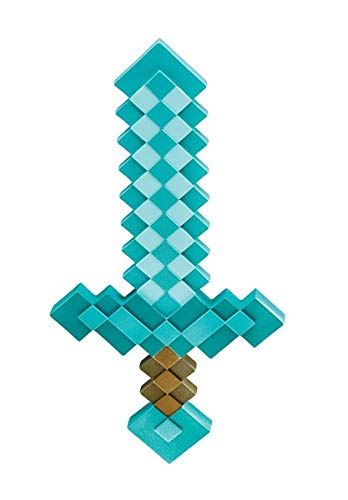 Minecraft Sword Costume Accessory, Official Diamond Sword from Minecraft, One Size