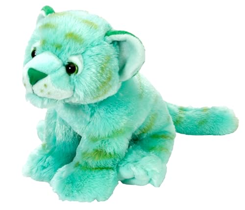 Wild Republic Tiger Plush, Stuffed Animal, Plush Toy, Gifts For Kids, Mint Green, Cuddlekins 12 Inches