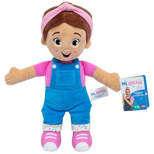 Ms. Rachel Official Cuddle & Comfort Doll, 11” Premium Plush Baby Toy, Toddler Toys for Girls & Boys for Ages 6 Months to 3+