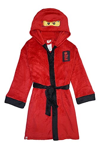 LEGO Ninjago Little/Big Boys Costume Plush Robe, Kai Red New, 8