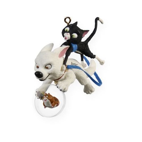 One Unlikely Team Bolt 2009 Disney Playhouse Ornament QXD2132