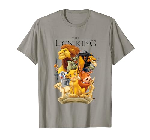 Disney The Lion King Pride Land Characters Group Shot T-Shirt