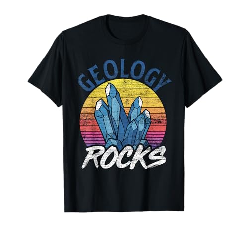 Geology Rocks Retro Geology T-Shirt