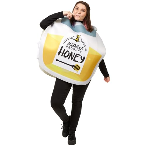 Jar of Honey Halloween Costume - Honey Pot for Bee & Beekeeper Couples Outfits