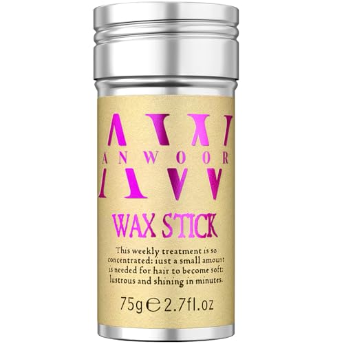 Hair Wax Stick, Wax Stick for Hair Flyaways Kids & Women Hair Accessories for Women Girls Hair Bun Maker for Kids Hair Slick Stick Baby Hair Gel Stick Kids Hair Products Hair Smoothing Stick