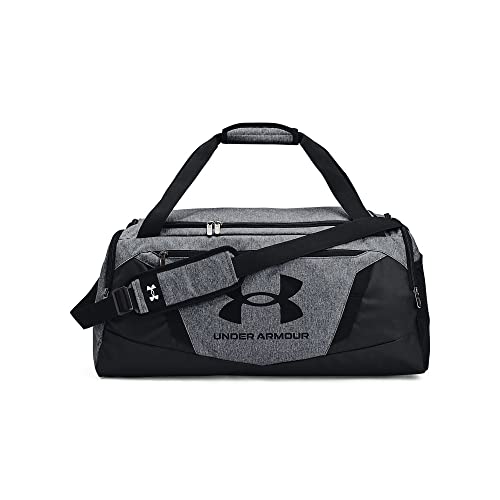 Under Armour Unisex-Adult Undeniable 5.0 Duffle , Pitch Gray Medium Heather (012)/Black , Medium