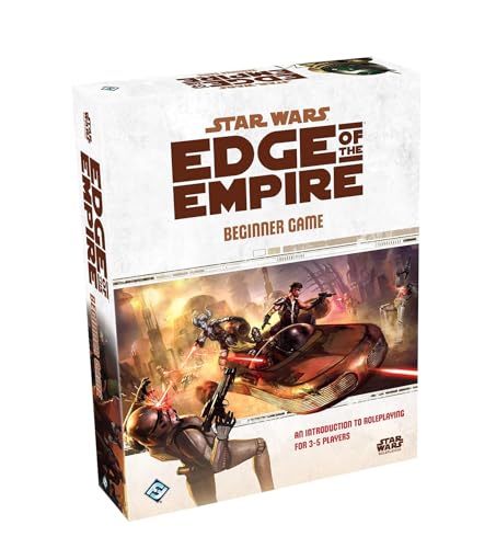 Star Wars Edge of the Empire Beginner Game | Roleplaying Game | Strategy Game For Adults and Kids | Ages 10 and up | 3-5 Players | Average Playtime 1 Hour | Made by Fantasy Flight Games