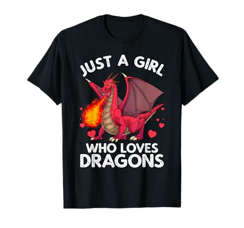 Cool Dragon For Women Girls Dragons Mythical Dragon Lovers T-Shirt