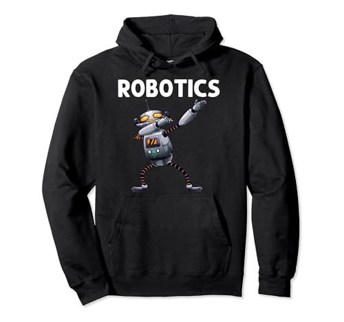 Funny Robot For Men Women Robotics Technology Machine Robots Pullover Hoodie