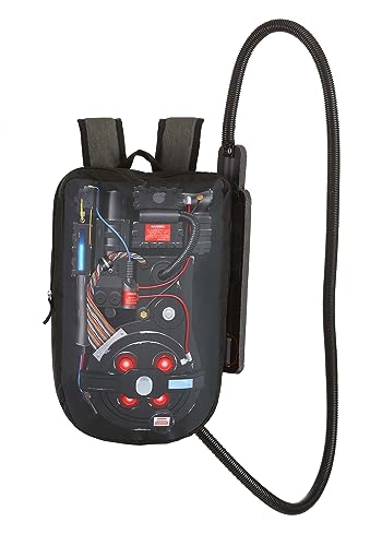 Fun Costumes Kids Ghostbusters Proton Pack for Halloween Costume, Ghostbusters Proton Pack Backpack for Dress Up Standard Black