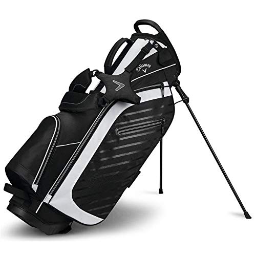 Callaway Golf-Capital Prime 4.0 Stand Bag,Black/White/Charcoal