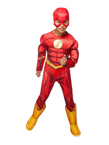 Rubie's Costume DC Superheroes Flash Deluxe Child Costume, Small