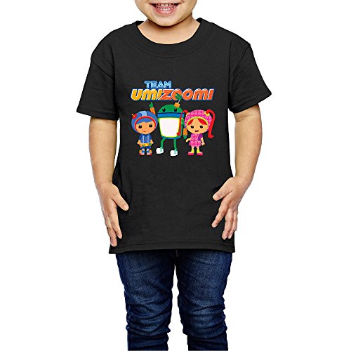 Kids Toddler Team Umizoomi Milli Little Boy's Girl's T-Shirt Black Size 3 Toddler