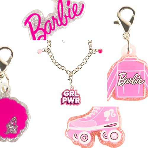 LUV HER Barbie Girls Add A Charm Box Set with 1 charm bracelet & 5 interchangeable charms - Ages 3+