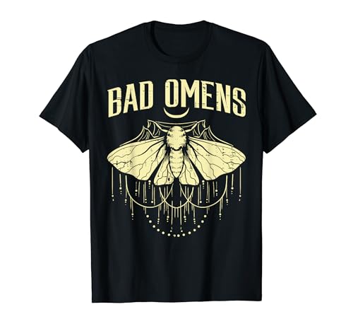 Moth Bad Omens Funny Myth Superstitions Women Men Kids Youth T-Shirt