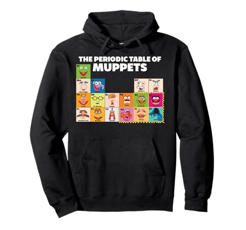 Disney The Muppets Periodic Table Of The Muppets Pullover Hoodie