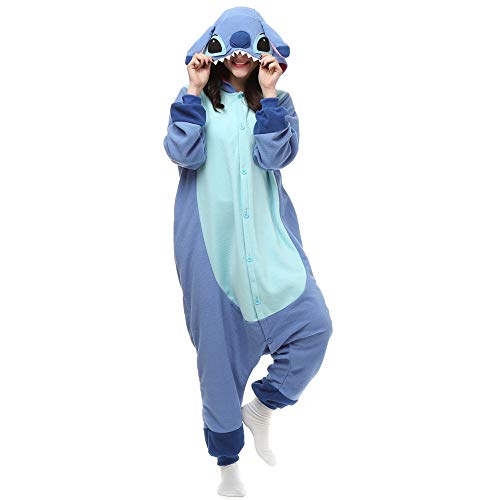 MAJ&COS Onesie Animal Women Men Adult Pajamas Halloween Cosplay Costume Unisex Onesies