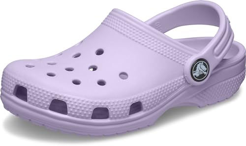 Crocs Kids' Classic Clog , Lavender/Lavender, 4 Big Kid