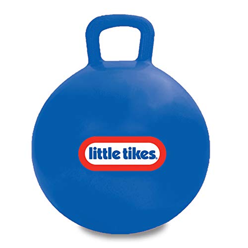 Little Tikes Bouncing Fun! Blue Hopper 9301B - Mega 18' Inflatable Heavy Gauge Durable Vinyl Ball - Deflates Easily for Storage - Exercise Learning Fun? YES - Use That Energy! for Kids Ages 4-8