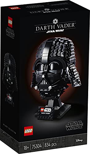 LEGO Star Wars Darth Vader Helmet Building Set, Mask Model Kit for Adults to Build and Display, Collectible Star Wars Home Décor, Gift Idea for Classic Star Wars Fans, 75304