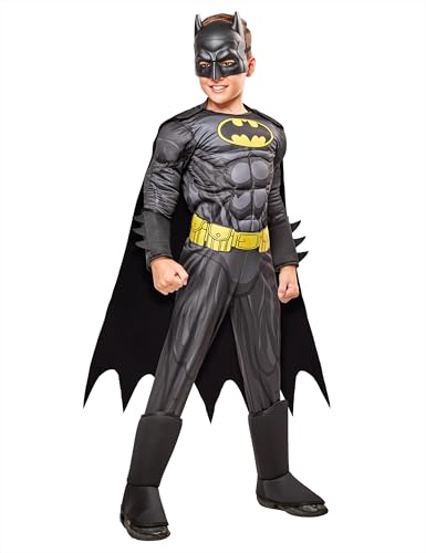 Rubie's Boys DC Comics Deluxe Batman Costume, Small, Multicolor