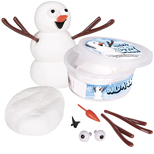 Kangaroo Build a Snowman Kit 3Pk, Do You Want To Build a Snowman, Melting Snowman Putty Kit, Make Snowman Kit, Kids Stocking Stuffers, Toddlers Stocking Stuffers, Snowman Clay Craft Kit, Snowman Craft