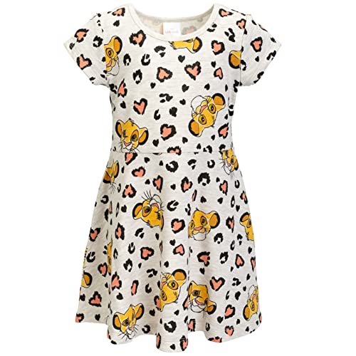 Disney Lion King Simba Toddler Girls French Terry Skater Dress 3T