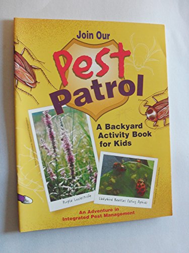 join our pest patrol a backyard activity book for kids