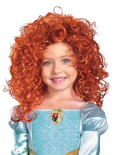 Disguise Costumes Brave Merida Costume-wigs, Red