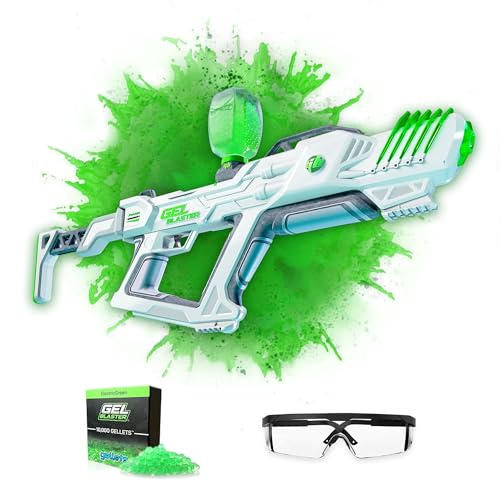 The Original Supersized Gel Blaster Surge XL - Splat Ball Gun 150+ Foot Range - Toy Gel Blasters with Water Based Beads - Semi, Full-Auto, Triple Burst Modes - Outdoor Games & Toys - Ages 14+