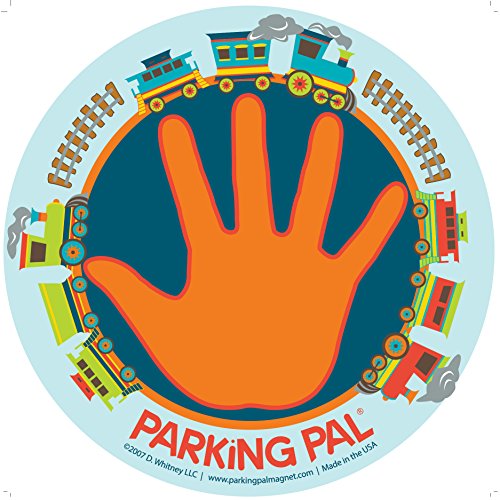 Parking Pal Car Safety Magnet for Toddlers – Train Design – Keeps Kids Safe in Parking Lots – Ideal for Special Needs & Autism