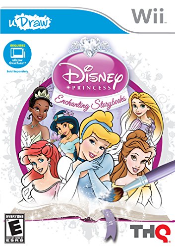 uDraw Disney Princess: Enchanting Storybooks - Nintendo Wii (Renewed)