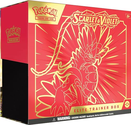 Pokémon TCG: Scarlet & Violet Elite Trainer Box (Miraidon Purple or Koraidon Red, Random Color)